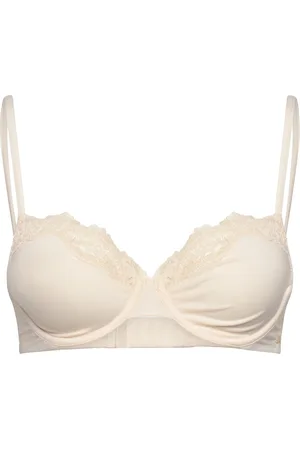 Benetton Brassiere Lingerie Bras & Tops Balc Tte Bras Cream