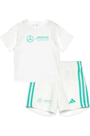 adidas Mer Dna Bbyjgss Sport Sets With Short-sleeved T-shirt White