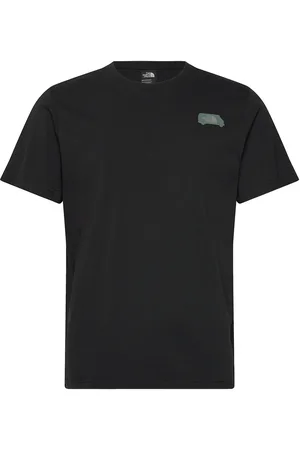 The North Face M Ss Outdoor Graphic Tee Sport Men Sports Clothes Sport Tops Sport T-shirts Black