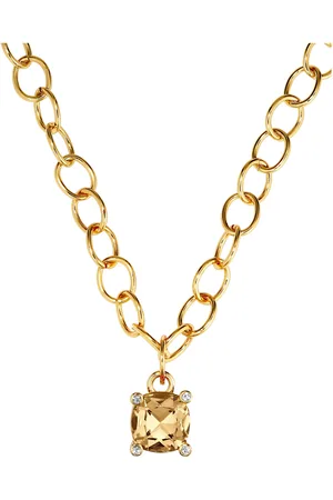 DYRBERG/ KERN Ramina Sg Golden Accessories Jewellery Necklaces Chain Necklaces Gold