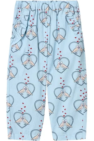 Fliink Colombe Pant Bottoms Trousers Blue