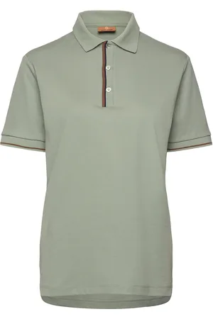 MOS MOSH Gallery Mmgharvey Polo Ss Tee Tops Polos Short-sleeved Green