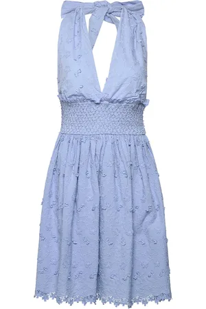 Love Lolina Evelyn Mini Dress Dresses Summer Dresses Blue