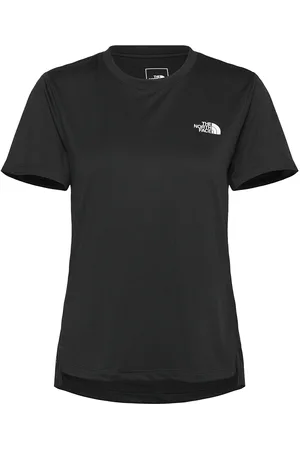 The North Face W Flex S/S Tee Reg C/O Graphic Sport Sport Clothing Sports Tops & T-shirts Sport T-shirts Black