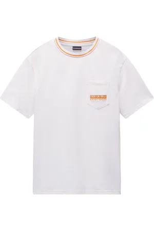 Napapijri S-Murlo Ss Tops T-shirts Short-sleeved White
