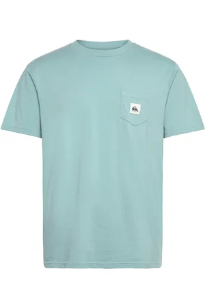 Quiksilver Salt Water Pocket Ss Tee Sport Men Men Sports Clothes Sport Tops Sport T-shirts Blue