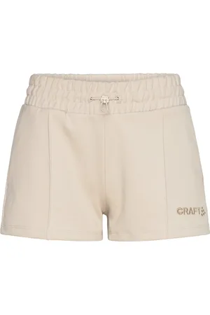 Craft Adv Join Sweat Shorts W Sport Sport Clothing Sport Shorts Sport Sweat Shorts Beige