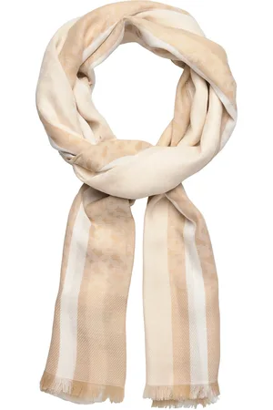 HUGO BOSS Mhati_70*200 Accessories Scarves Lightweight Scarves Beige