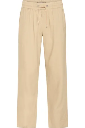 Blend Bhbilly Pants String Bottoms Trousers Casual Beige