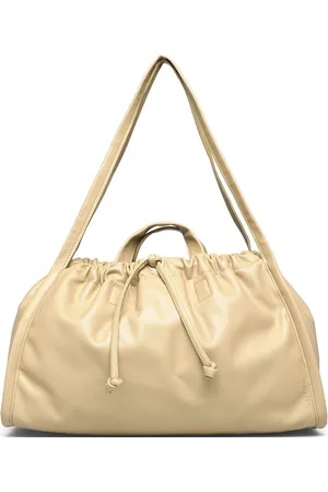 Hvisk Sage Medium Soft Structure Bags Top Handle Bags Beige