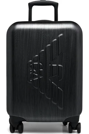 Emporio Armani Trolley Bags Suitcases Black