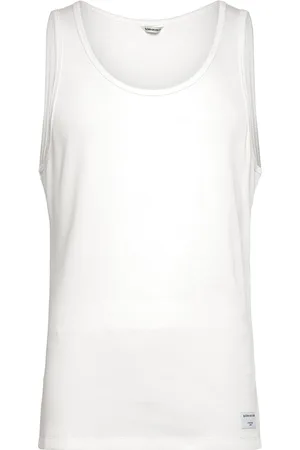Björn Borg Centre Ribbed Tank Tops T-shirts Sleeveless White