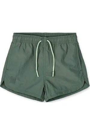 Liewood Aiden Printed Board Shorts Uimashortsit Green