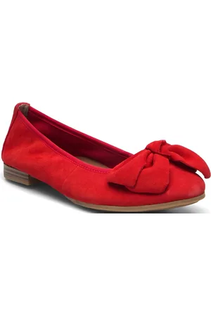 Tamaris Woms Ballerina Ballerinat Red