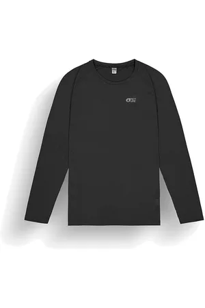 Picture Organic Clothing Timont Ls Tech Tee Sport Men Sport Clothing Sport Tops Sport Long Sleeved Tops Black