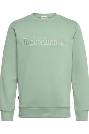 Timberland Crew Neck Designers Sweat-shirts & Hoodies Sweat-shirts Green