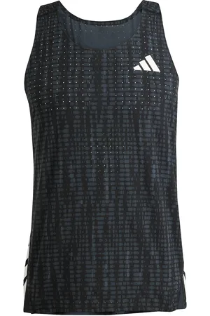 adidas Adizero Snglt M Sport Sport Clothing Sport Tops Sport Tank Tops Black