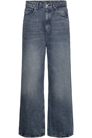 HAN Kjøbenhavn Baggy Denim Jeans Bottoms Jeans Relaxed Blue
