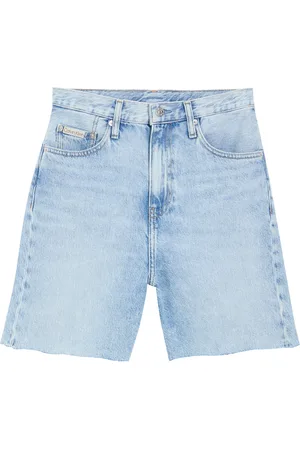 Calvin Klein Bermuda Short Bottoms Shorts Denim Shorts Blue