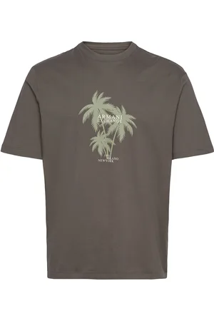 Armani Exchange T-Shirt Tops T-shirts Short-sleeved Green