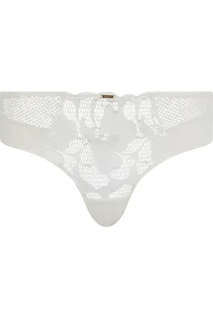 Chantelle Fleurs Signature Revealing Shorty Hipsterit Alushousut Alusvaatteet White