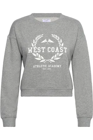 Lindex Sweater Jillian Tops Sweat-shirts & Hoodies Sweat-shirts Grey