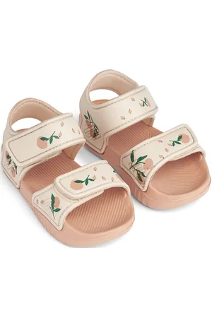 Liewood Blumer Printed Sandals Shoes Summer Shoes Sandals Coral