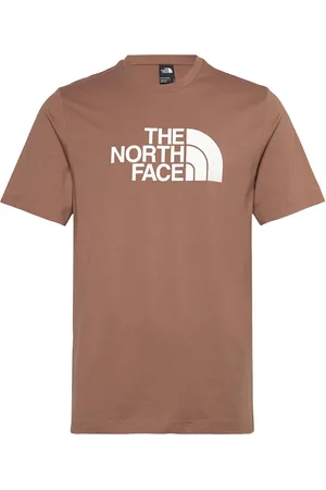The North Face M Ss Easy Tee Sport Men Men Sports Clothes Sport Tops Sport T-shirts Brown
