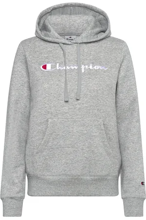 Champion Hooded Sweatshirt Sport Women Sport Clothing Sport Sweat-shirts & Hoodies Sport Hoodies Grey
