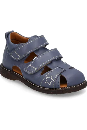 ANGULUS Sandals - Flat - Closed Toe Shoes Summer Shoes Sandals Blue