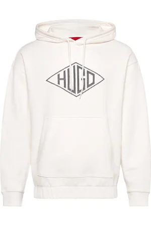 HUGO BOSS Dacorolo Designers Sweat-shirts & Hoodies Hoodies White