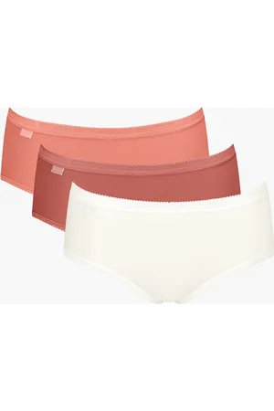 Sloggi Basic+ Midi C3P Hipsterit Alushousut Alusvaatteet Red