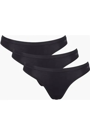 Sloggi Go Daily Cotton Mini 3P Alushousut Brief Tangat Black