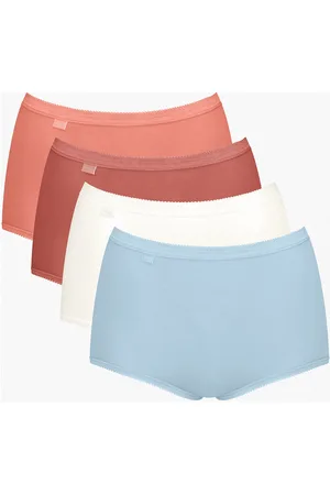 Sloggi Basic+ Maxi C4P Lingerie Panties High Waisted Panties Multi/patterned