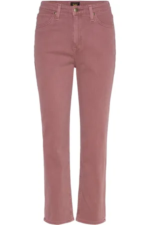 Lee Carol Bottoms Jeans Straight-regular Red