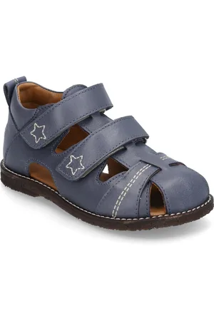 ANGULUS Sandals - Flat - Closed Toe Shoes Summer Shoes Sandals Blue