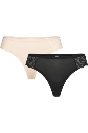 Lindex Brief Thong Reg Blenda Co W La Stringit Alusvaatteet Black