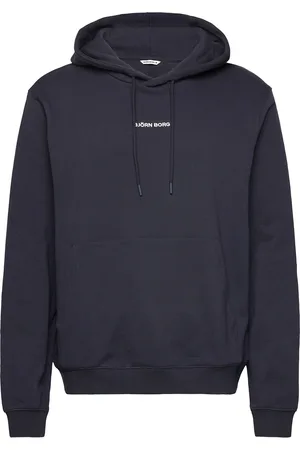 Björn Borg Borg Classic Hoodie Sport Men Sport Clothing Sport Sweat-shirts & Hoodies Sport Hoodies Navy