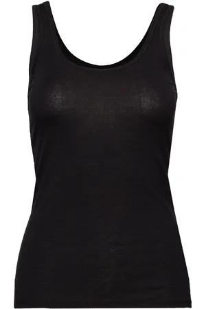Icebreaker W Siren Tank Tops T-shirts & Tops Sleeveless Black