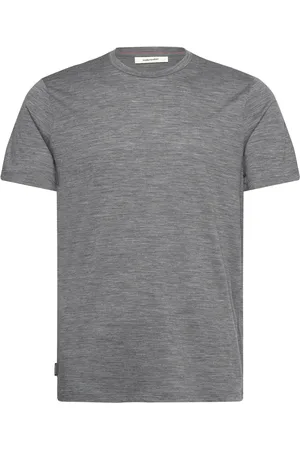 Icebreaker Men Merino 150 Tech Lite Ss Tee Tops T-shirts Short-sleeved Grey