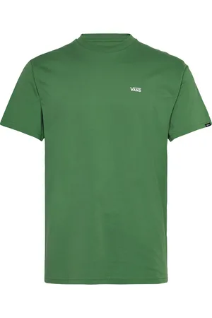 Vans Mn Left Chest Logo Tee Sport Men Sports Clothes Sport Tops Sport T-shirts Green