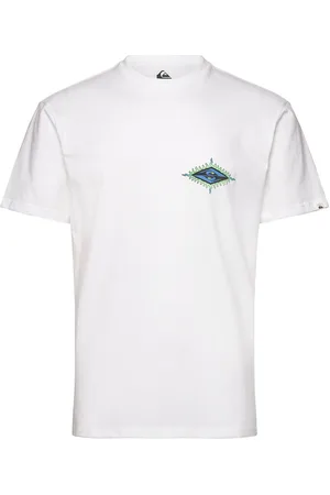 Quiksilver Ev Beach Blast Ss Sport Men Sports Clothes Sport Tops Sport T-shirts White