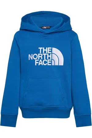 The North Face B Drew Peak P/O Hoodie Tops Sweat-shirts & Hoodies Hoodies Blue