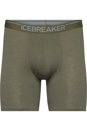 Icebreaker Men Merino 150 Anatomica Long Boxers Bokserit Green
