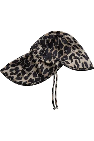Sofie Schnoor Baby and Kids Sisisb Swim Hat Uimalakki Brown