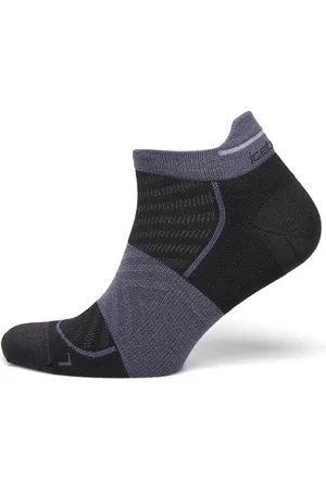 Icebreaker Men Merino Blend Run+ Ultralight Micro Sport Socks Ankle Socks Black