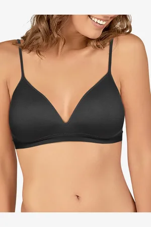 Lindex Bra Soft Seamless Petite Lingerie Bras & Tops Soft Bras Non Wired Bras Black