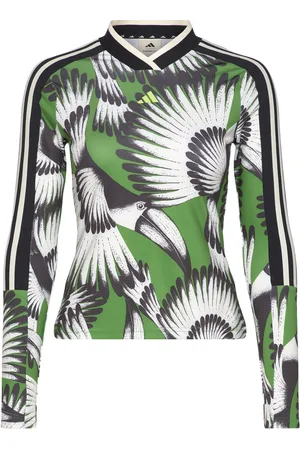 adidas Farm Ls Top Sport Women Sport Clothing Sports Tops & T-shirts Sport Long Sleeve Tops Green