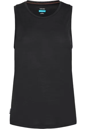 Icebreaker W Mer 125 Cool-Lite Sphere Iii Tank Sport T-shirts & Tops Sleeveless Black