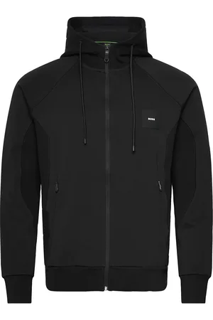 HUGO BOSS Saggy Rib Sport Sport Clothing Sport Sweat-shirts & Hoodies Sport Hoodies Black